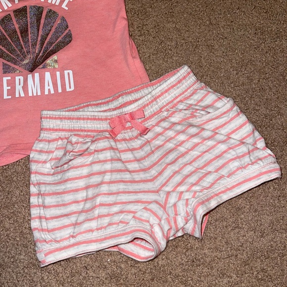 Crazy 8 Mermaid Tank + Shorts Set - Picture 2 of 6